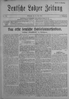 Deutsche Lodzer Zeitung 12 lipiec 1916 nr 191