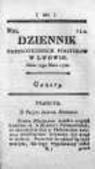 Dziennik Patriotycznych Polityków w Lwowie 1796 II, Nr 112