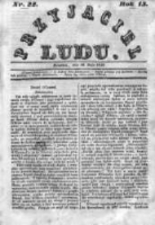 Przyjaciel Ludu czyli Tygodnik potrzebnych i pożytecznych wiadomości 1846, R.13, Nr 22