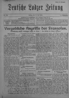 Deutsche Lodzer Zeitung 14 lipiec 1916 nr 193