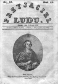 Przyjaciel Ludu czyli Tygodnik potrzebnych i pożytecznych wiadomości 1846, R.13, Nr 31