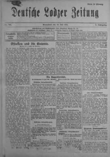 Deutsche Lodzer Zeitung 15 lipiec 1916 nr 194