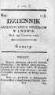 Dziennik Patriotycznych Polityków w Lwowie 1796 II, Nr 128