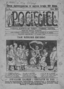 Pocięgiel. Tygodnik ilustrowany tknięty humorem i satyrą, 1922, R. 13, Nr 6