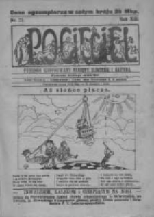 Pocięgiel. Tygodnik ilustrowany tknięty humorem i satyrą, 1922, R. 13, Nr 21