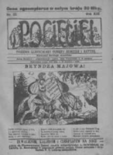 Pocięgiel. Tygodnik ilustrowany tknięty humorem i satyrą, 1922, R. 13, Nr 22