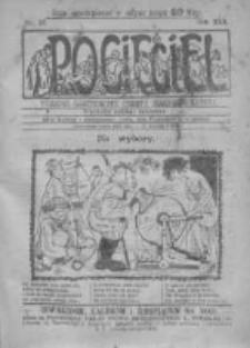 Pocięgiel. Tygodnik ilustrowany tknięty humorem i satyrą, 1922, R. 13, Nr 37