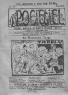 Pocięgiel. Tygodnik ilustrowany tknięty humorem i satyrą, 1922, R. 13, Nr 38