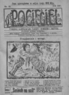 Pocięgiel. Tygodnik ilustrowany tknięty humorem i satyrą, 1922, R. 13, Nr 39