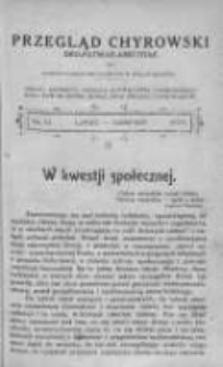 Przegląd Chyrowski. Organ Konwiktu, Sodalicyi konwikt., Chyrowskiego Koła Tow.... 1925, R. 33, Z. 3