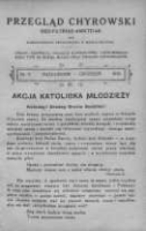 Przegląd Chyrowski. Organ Konwiktu, Sodalicyi konwikt., Chyrowskiego Koła Tow.... 1933, R. 41, Z. 5