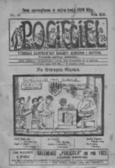 Pocięgiel. Tygodnik ilustrowany tknięty humorem i satyrą, 1922, R. 13, Nr 45