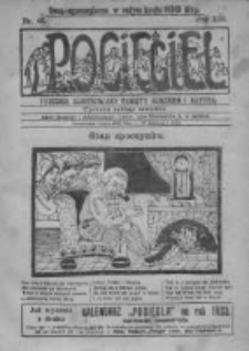 Pocięgiel. Tygodnik ilustrowany tknięty humorem i satyrą, 1922, R. 13, Nr 46