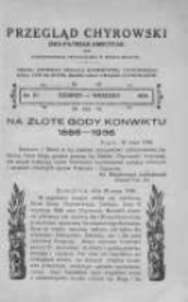 Przegląd Chyrowski. Organ Konwiktu, Sodalicyi konwikt., Chyrowskiego Koła Tow.... 1936, R. 44, Z. 4