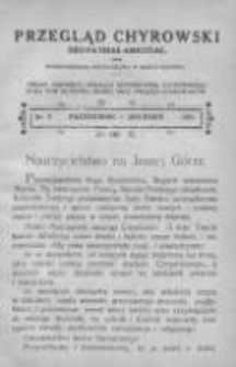 Przegląd Chyrowski. Organ Konwiktu, Sodalicyi konwikt., Chyrowskiego Koła Tow.... 1937, R. 45, Z. 5