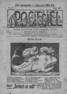 Pocięgiel. Tygodnik ilustrowany tknięty humorem i satyrą, 1923, R. 14, Nr 2