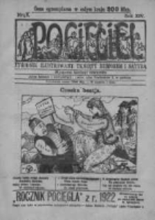 Pocięgiel. Tygodnik ilustrowany tknięty humorem i satyrą, 1923, R. 14, Nr 8