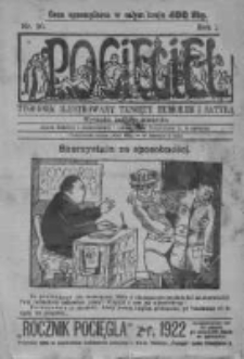 Pocięgiel. Tygodnik ilustrowany tknięty humorem i satyrą, 1923, R. 14, Nr 10