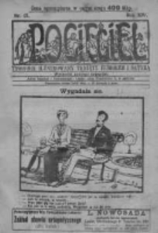 Pocięgiel. Tygodnik ilustrowany tknięty humorem i satyrą, 1923, R. 14, Nr 15