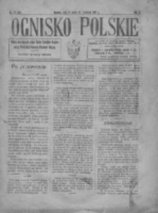 Ognisko Polskie, Rok II, 1917, Nr 10