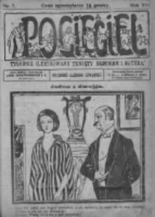 Pocięgiel. Tygodnik ilustrowany tknięty humorem i satyrą, 1925, R. 16, Nr 7