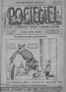 Pocięgiel. Tygodnik ilustrowany tknięty humorem i satyrą, 1925, R. 16, Nr 17