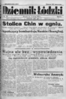 Dziennik Łódzki 1932, R.2, II, Nr 33