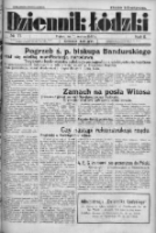 Dziennik Łódzki 1932, R.2, III, Nr 71