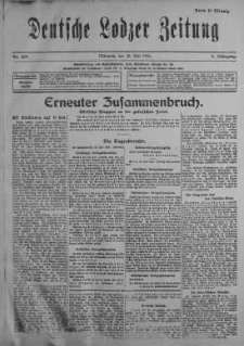 Deutsche Lodzer Zeitung 26 lipiec 1916 nr 205