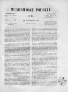 Wiadomości Polskie 1858, Nr 16