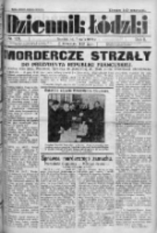 Dziennik Łódzki 1932, R.2, V, Nr 126