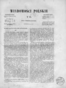 Wiadomości Polskie 1858, Nr 33