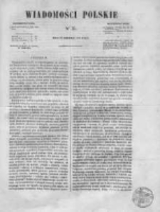 Wiadomości Polskie 1858, Nr 35