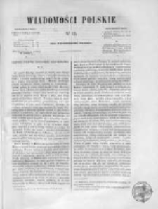 Wiadomości Polskie 1858, Nr 42