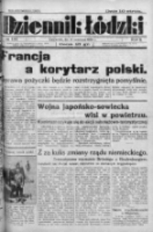 Dziennik Łódzki 1932, R.2, VI, Nr 158