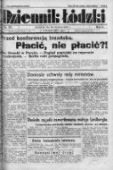 Dziennik Łódzki 1932, R.2, VI, Nr 161