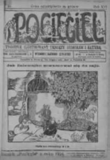 Pocięgiel. Tygodnik ilustrowany tknięty humorem i satyrą, 1925, R. 16, Nr 39