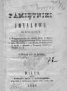 Pamietniki Umysłowe, Tom III, 1846
