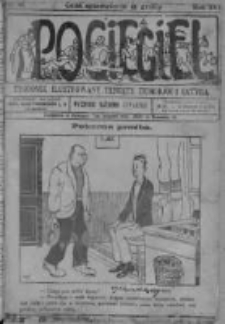 Pocięgiel. Tygodnik ilustrowany tknięty humorem i satyrą, 1925, R. 16, Nr 48