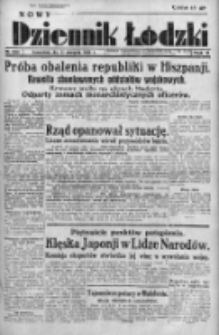 Nowy Dziennik Łódzki 1932, R.2, VIII, Nr 221
