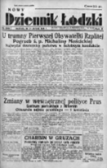 Nowy Dziennik Łódzki 1932, R.2, VIII, Nr 230