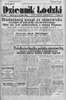 Nowy Dziennik Łódzki 1932, R.2, VIII, Nr 239