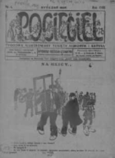 Pocięgiel. Tygodnik ilustrowany tknięty humorem i satyrą, 1927, R. 18, Nr 4