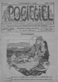 Pocięgiel. Tygodnik ilustrowany tknięty humorem i satyrą, 1927, R. 18, Nr 40
