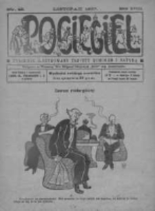 Pocięgiel. Tygodnik ilustrowany tknięty humorem i satyrą, 1927, R. 18, Nr 45