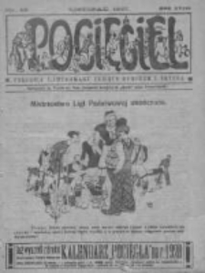 Pocięgiel. Tygodnik ilustrowany tknięty humorem i satyrą, 1927, R. 18, Nr 48