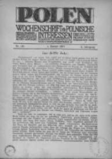 Polen. Wochenschrift für polnische Interessen. 1917, Jg. 3, Bd. IX, Nr 105