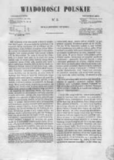 Wiadomości Polskie 1859, Nr 3