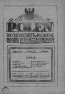 Polen. Wochenschrift für polnische Interessen. 1917, Jg. 3, Bd. IX, Nr 108