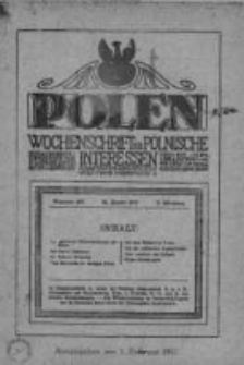 Polen. Wochenschrift für polnische Interessen. 1917, Jg. 3, Bd. IX, Nr 109
